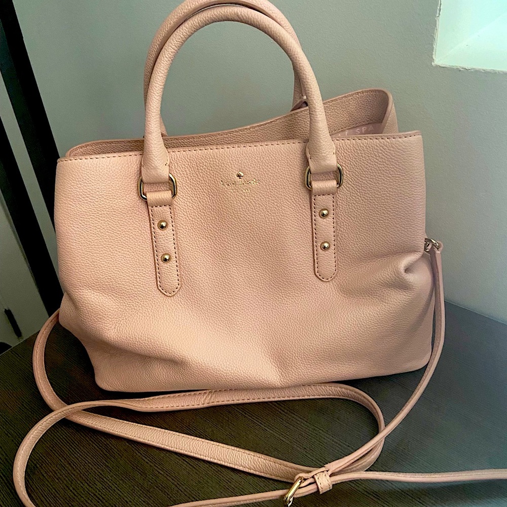 Kate Spade Blush Leather Satchel